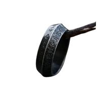 XJruixi Simple Odin Norse Viking Amulet Rune Ring for Men Women 316L Stainless Steel Fashion Words Retro Jewelry Wholesale