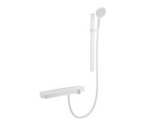 XJTNLB Rubinetto Cascata a Parete Vasca da Bagno Bianco Miscelatore Monocomando Muro Miscelatore Vasca da Bagno con Doccetta a 3 Modalità