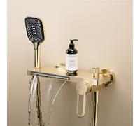 XJTNLB Rubinetto Doccia a Muro Rubinetti Cascata Parete Rubinetto per Vasca da B