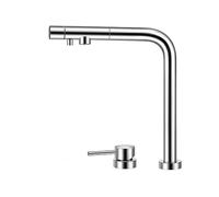XJTNLB Rubinetto Tre Vie Abbattibile Rubinetto Lavello Cucina 3 Vie Miscelatore Monocomando Rubinetto Lavello Cucina 3 in 1 Filtro per Lavello Acciaio Inox,Cromo