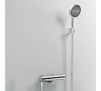 XJTNLB Rubinetto Vasca da Bagno con Doccetta Miscelatore Monocomando Doccia Cromo Bocca Girevole a 90 ° Rubinetto Doccia da Muro 15cm