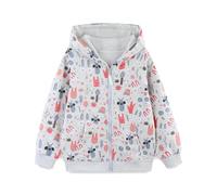 XJUERAA felpe con cappuccio per bambini 1-2, Erba, 3-4 Years