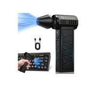 XJUGEZ Aria Compressa Elettrico Potente,150000RPM Elettrico Rimuovi Polvere Senza Fili con LED,4 Velocità Air Duster come Canned Air Pulizia PC&Bomboletta Aria Compressa per Auto,Tastiera