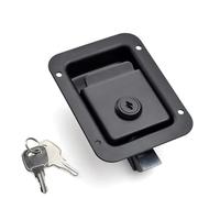 XK104B serratura a pannello grande in acciaio al carbonio, tipo pressa pesante, chiusura a impatto piatto, 1 pezzo(XK104BS-T)