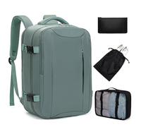Xkdoai per Ryanair Zaino 40x30x20 con Organizer Valigie 3 Pezzi Set Zaino da Viaggio Aereo Bagaglio a Mano Borse da Cabina Aereo Approvato per il volo Rucksack Valigia Zaini