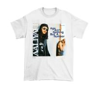 XKDSERTUTK Aaliyah Age Ain't Nothing But a Number T Shirt Size WhiteL