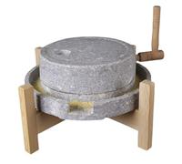 XKEDNMF Disco abrasivo in Pietra Naturale, Mulino a Pietra for Cereali, Mulino a Pietra Manuale/macinatore a Umido e a Secco, Macchina for macinazione Manuale for la Cucina di casa(20cm/7.9in)