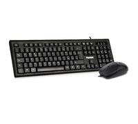 Hamlet Kit tastiera e mouse S200 Business USB Italiano Nero Mouse 3 tasti 1000 dpi