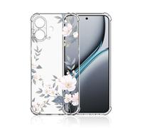 Xkladz Cover Trasparente per iPhone 16, Custodia con Simpatico Motivo Fiore, Protettiva Antiurto in Silicone Morbido TPU per Ragazzi, Ragazze, Uomini e Donne Cute Case, Narcisi
