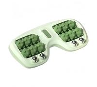 Xkmog Rullo portatile per massaggio ai piedi, tre tecniche di massaggio per alleviare il dolore da fascite plantare, muscoli stretti e piedi doloranti e migliorare la circolazione, strumento di