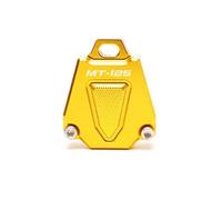 XKPPCSCPZ Custodia Protettiva per Chiavi Moto Shell Portachi per Ya&MAHA YZF R125 YZFR125 MT125 MT 125 MT-125 2008-2022 Accessori Moto CNC Caso della Copertura Chiave Borsette(MT125 Gold)