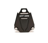 XKPPCSCPZ Custodia Protettiva per Chiavi Moto Shell Portachi per Ya&MAHA YZF R125 YZFR125 MT125 MT 125 MT-125 2008-2022 Accessori Moto CNC Caso della Copertura Chiave Borsette(MT125 Black)