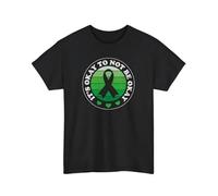 XKPTTRAXC It’s Okay to Not Be Okay T-Shirt Mental Health Awareness Men Women's Cotton Cool Short Sleeve