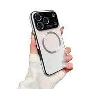 XKrmp Gradient Glass-Gloss Case for iPhone 17 Pro Max, Full Camera Lens Protector, Shockproof Airbag for Ultimate Drop and Scratch Protection (C,For IPHONE 16 PRO)