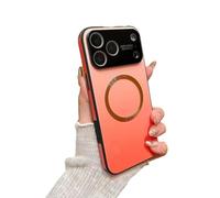 XKrmp Gradient Glass-Gloss Case for iPhone 17 Pro Max, Full Camera Lens Protector, Shockproof Airbag for Ultimate Drop and Scratch Protection (A,For IPHONE 15)