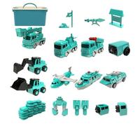 XKrmp Magnetic Robocar Set with Magnetic Transforming Cars and Magnetic Robots for Kids 5-7, STEM Toys that Boost Creativity and Learning Skills (#2)