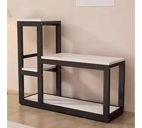 XKSJCDR Supporto A Doppio Livello for Acquario, Supporto Espositivo for Vasca Tartarughe, Telaio In Acciaio Rinforzato, Capacità Di Carico Extra Forte(60x40x72cm(23.6x15.7x28.3in))