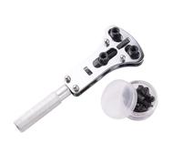 XKSOCT Orologio della Rimozione, per Riparazione di Tutti Gli Orologi, Apri Casse Apricasse a Chiave, Apri Casse Professionale Chiave, Guarda Il Coperchio Posteriore Aperto 1 Set