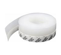 XKSOCT Porta Blindata d'ingresso Lunghezza Paraspifferi Silicone Sottoporta con Adesivo 3M Premium Isolante Termico Porte Finestre Protezione Freddo Protezione Suoni (Trasparente)