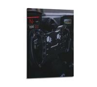 XKUGA Hypercars - Poster su tela, motivo: Senna GTR, super sportivo, stampa artistica da parete, poster decorativo moderno, per camera da letto, 40 x 60 cm