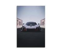 XKUGA Hypercars - Poster su tela, motivo: Senna GTR, super sportivo, stampa su tela, poster decorativo moderno, per camera da letto, per camera da letto, 60 x 90 cm