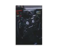 XKUGA Hypercars - Poster su tela, motivo: Senna GTR, super sportivo, stampa su tela, poster decorativo moderno, per camera da letto, per camera da letto, 60 x 90 cm