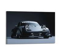 XKUGA JDM - Poster con auto sportive, MX-5 Miata Performance, poster decorativo da parete su tela, stampa artistica su tela, poster decorativo moderno, per camera da letto, 30 x 45 cm