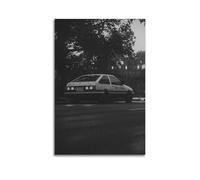 XKUGA JDM Racing Poster AE86 Corolla Levin Sprinter Trueno Drift, poster decorativo da parete su tela, stampa artistica su tela, poster decorativo moderno, per camera da letto, 30 x 45 cm
