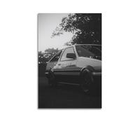 XKUGA JDM Racing Poster AE86 Corolla Levin Sprinter Trueno Drift, poster decorativo da parete su tela, stampa artistica su tela, poster decorativo moderno, per camera da letto, per camera da letto, 40