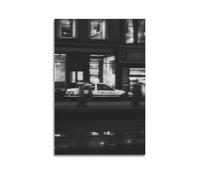 XKUGA JDM Racing Poster AE86 Corolla Levin Sprinter Trueno Drift, poster decorativo da parete su tela e stampa artistica moderna per camera da letto, poster decorativo per camera da letto, 50 x 75 cm