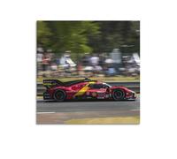 XKUGA Poster 499P, motivo: Super Racing Sport Drift, poster decorativo da parete su tela, stampa moderna, per camera da letto, per camera da letto, 30 x 30 cm