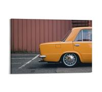 XKUGA Poster con auto russa Vaz-2101 Lada 2101, poster decorativo da parete su tela, poster decorativo moderno per camera da letto, per camera da letto, 50 x 75 cm