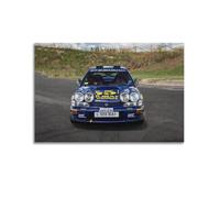XKUGA Poster decorativo da parete con auto da rally WRC, Subaru Impreza, poster decorativo da parete su tela, poster decorativo moderno per la camera da letto, per la camera da letto (30 x 45 cm)