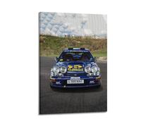 XKUGA Poster decorativo da parete su tela, motivo: auto da rally Wrc Subaru Impreza, poster decorativo moderno per camera da letto, 30 x 45 cm