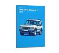 XKUGA Poster decorativo da parete su tela, motivo: auto sportiva e anime, Land Discovery L318, motivo: SUV fuoristrada, poster decorativo moderno, per camera da letto, 50 x 75 cm