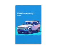 XKUGA Poster decorativo da parete su tela, motivo: auto sportiva e anime, Land Discovery L319, motivo: SUV fuoristrada, poster decorativo moderno, per camera da letto, 50 x 75 cm