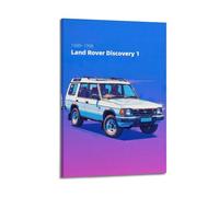 XKUGA Poster decorativo da parete su tela, motivo: auto sportiva, motivo Land Discovery, fuoristrada, SUV, stampa moderna, per camera da letto, per camera da letto, 50 x 75 cm