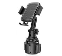 XKUN Porta Cellulare Supporto Universale della Tazza della Tazza dell'automobile del Supporto del Cellulare per I Telefoni Cellulari Mobile Coppa per Auto Regolabile per Huawei Samsung-Black