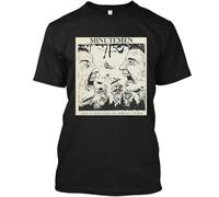 XKYYPOORWW Popular Minutemen Buzz or Howl Under The Influence of Heat T-ShirtBlackXL