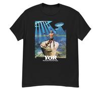 XKYYPOORWW Yor The Hunter from The Future (1983) t-shirtBlackL
