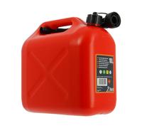 Cartec 506021 Tanica Omologata Carburanti, Rosso, 10 Litri