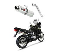 XL 650 V TRANSALP 2001 - 2007 Terminale di Scarico Silenziatore ST DOMINATOR