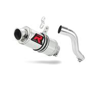 XL 700 V TRANSALP 2008 - 2014 Terminale di Scarico Silenziatore GP1 DOMINATOR