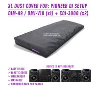 XL DUST COVER per PIONEER DJ SETUP (DJM-A9, V10 + CDJ-3000 (x2))