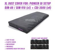 XL DUST COVER per PIONEER DJ SETUP (DJM-A9, V10 + CDJ-3000 (x4))