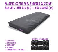 XL DUST COVER per PIONEER DJ SETUP (DJM-A9, V10 + CDJ-3000X (x4))