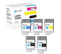 XL-Ink Compatibile con Canon PFI-120 (MBK/BK/C/M/Y) 5 pezzi
