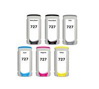 XL-Ink Compatibile per HP 727 130ml, (MBK/PBk/C/M/Y/G), 6 pezzi