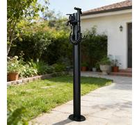 XL Superb Rubinetto da Giardino, Rubinetto Esterno per Giardino, Rubinetto Esterno antigelo, con Ingresso dell'Acqua Laterale e Inferiore, per Giardino e irrigazione with Spray Gun-A