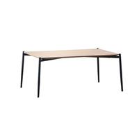 XL Superb Tavolino da Caffè Rettangolare in Rovere Extra Large Sottile Stile Nordico Facile da Montare, Semplice con Lati Lunghi Tocco Delicato Adatto per Soggiorno e Studio 39.4 * 23.6 * 17.3in